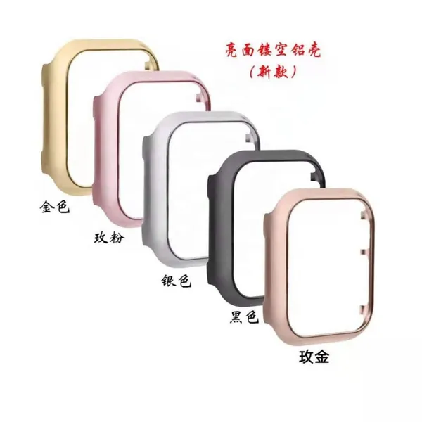 Aluminum Protective Case 38/40/42/44mm Metal Frame Holder Case Cover Shell Metal Frame Bezel For Apple Watch 6 5 4 3 2 1 SE