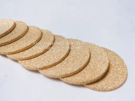 Sintered Copper Filter Disc photo-3