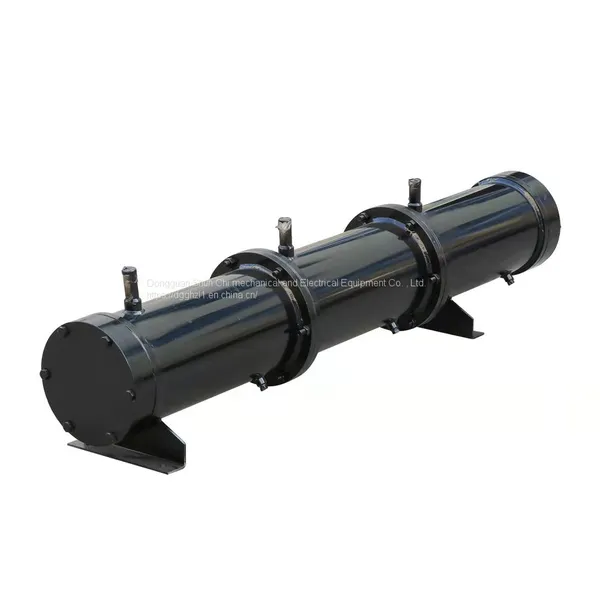 SCAIR Shell and Tube Evaporator, Chiller, Water Cannon, Radiator, Shell and Tube Condenser, 60HP Dual Circuit Evaporator photo-2