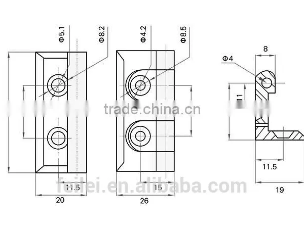 China Trade Assurance Heavy Ball Bearing Door Hinge photo-6