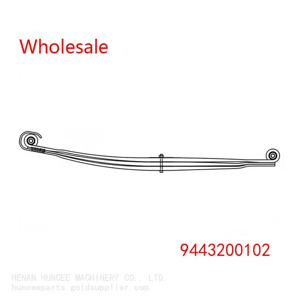 9443200102 For Mercedes Actros 3340 Front Leaf Spring Wholesale photo-3