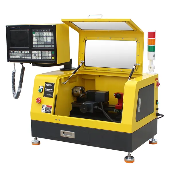 YORNEW Mini Training CNC Lathe, Vocational Cnc Lathe, Desktop Cnc, Micro Cnc, School Cnc photo-2