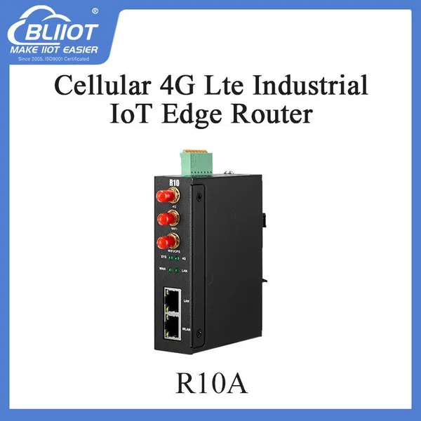Support VPN 3G 4G LTE Wireless Industrial IoT Edge Router for Industrial Automation and Intelligent Building