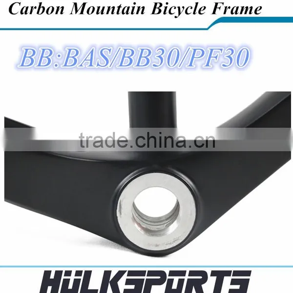 Mountain Bike Frame 27.5er Mtb Frame 3k/ud 100% Full Carbon 650B Mtb Frame BAS/BB30/PF30 Carbon Mtb Frame photo-4