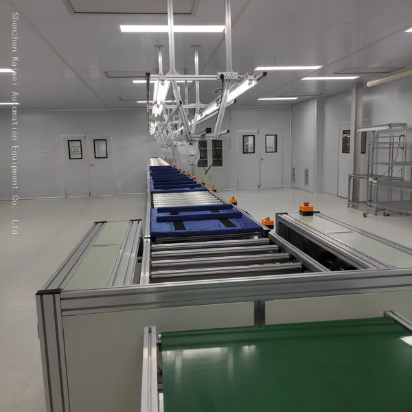 Simple Assembly Line, Round Pipe Production Line, Lean Pipe Assembly Line, Assembly Conveying Line, Lifting Transplanting Machine Work Platform photo-3