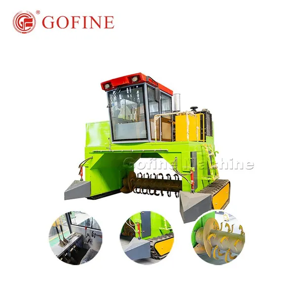 Automatic Organic Waste Composter Fertilizer Compost Making Machine