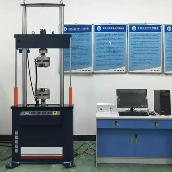 HST 100kn ASTM E606 Low Cycle Fatigue Test Computerized Dynamic and Static Load Hydraulic Servo Tensile Fatigue Machine photo-4