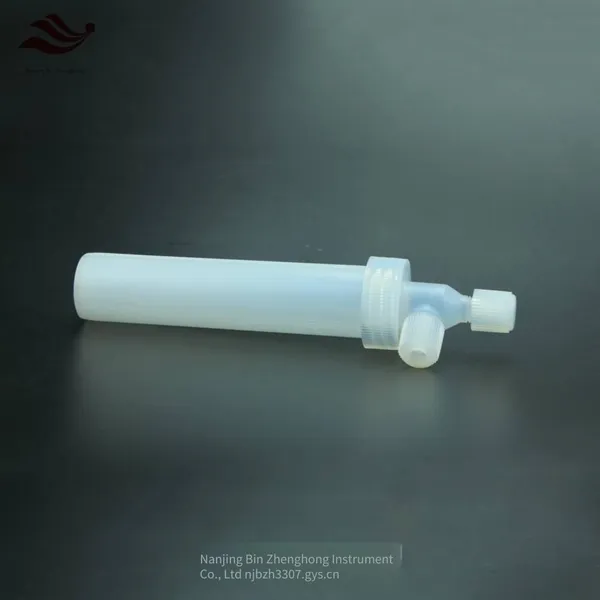 High-purity Pfa Purge Bottle for Inert Gas Purging of Reaction Tanks, With 1/4 Connector, Anti-siphon Buffer Bottle, Can be Equipped With Valves photo-2