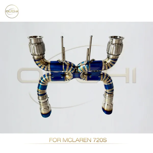Exhaust Titanium Catback for Mclaren 675LT/720S Electronic Valve High-performance Automotive Exhaust Parts photo-5