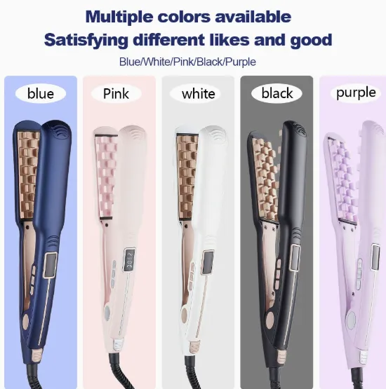 Factory Direct Sales of Fluffy Corn Whisker Grid Curling Iron/tin Foil Hot Pad Hair Root Tool/hair Permer（Wechat:13510231336） photo-3