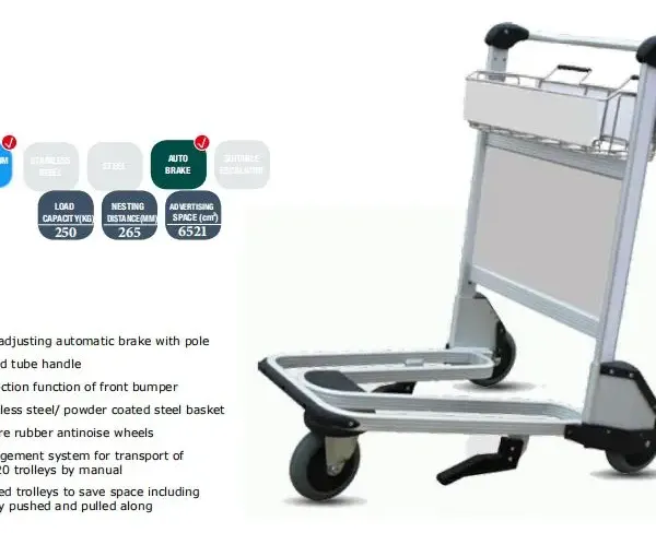 Warehouse Airport Trolley With Prep Station Boosting Picking Productivity photo-4
