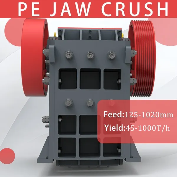 PE-600×900 Primary Jaw Crusher for Granite Basalt Limestone Quarry Stone Crushing Plant photo-5