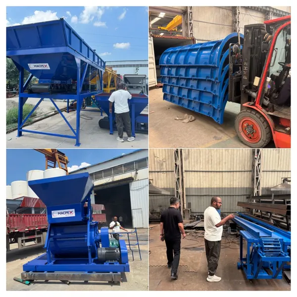 RCC Concrete Pipe Suspension Rolling Machine