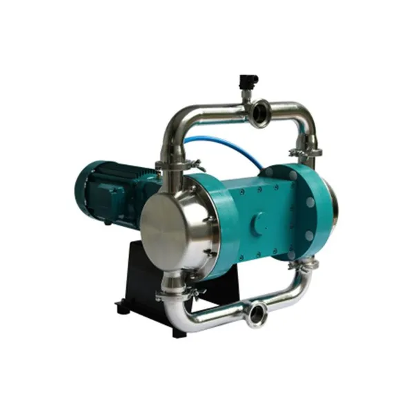 DELLMECO DME25-HTS Electric Diaphragm Pump 45 L/min Sanitary Stainless Steel TFM Diaphragm 1 Inch