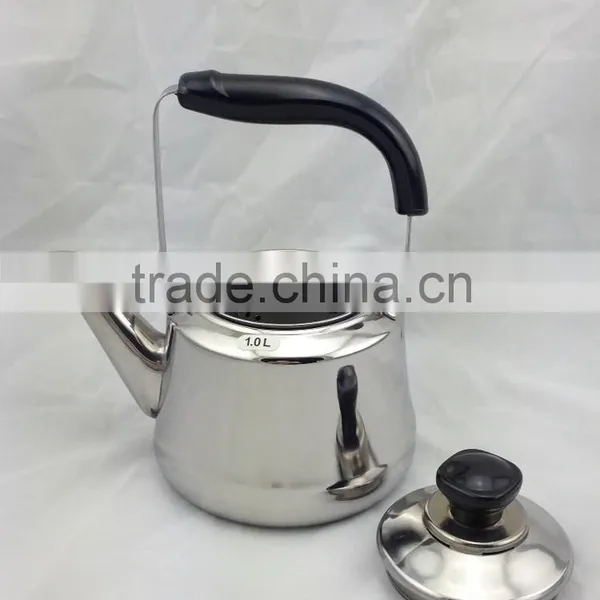 Stainless Steel 1L Whistling Kettle Tea Pot photo-4