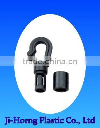 Plastic Elastic Cord Hook Bukcle for Bungee Hook photo-3