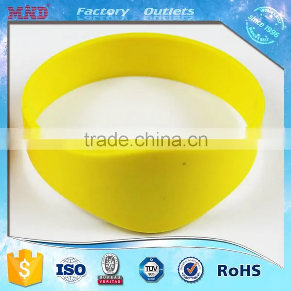 MDW02 Silicone Waterproof/Soft PVC 6 Colors RFID Wristband photo-3