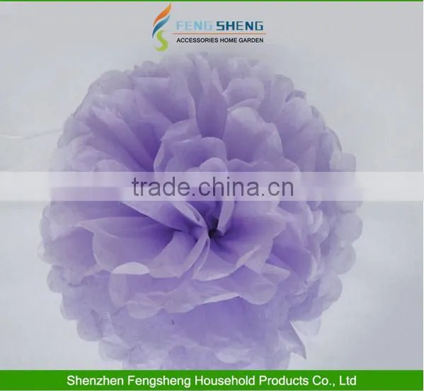 10" Tissue Paper Pompoms Flowers Ball Wedding Table BabyShower Decoration photo-5