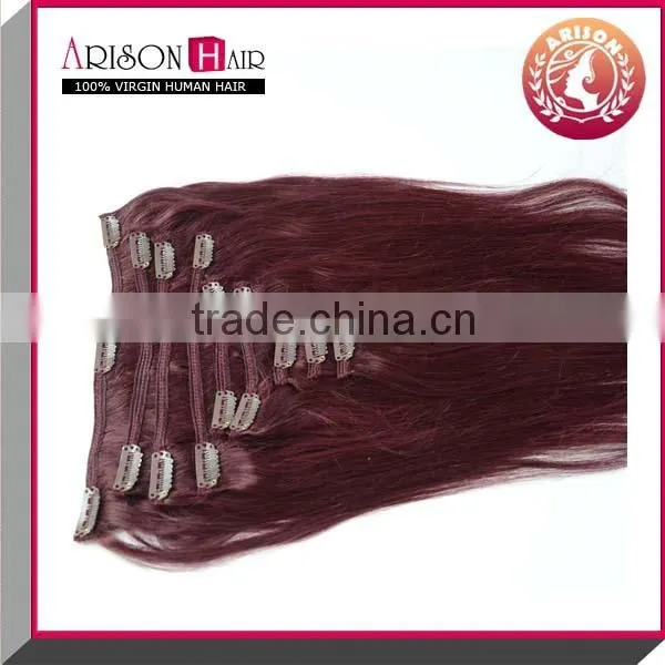 Wholesale Hair Extensions 100% Human Hair Clip In Hair photo-2