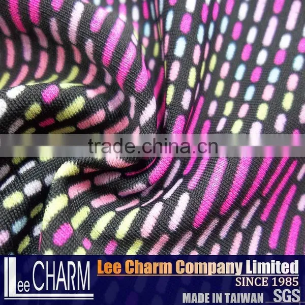 Nylon Spandex Fashion Ethnic Geometry Print Fabric photo-3