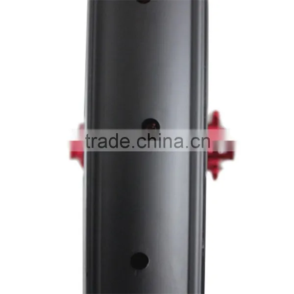 2016 New Carbon Beadless Wheelset 50mm Wide 650b+ Carbon Wheels for 27.5 Plus Bikes Tubeless Compatible Quality Choice photo-2
