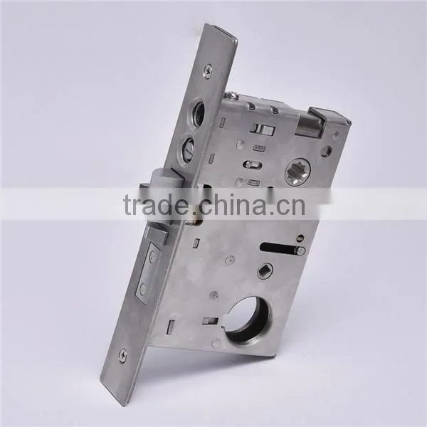 America Design High Security Stainless Steel Cylinder Mortise Door Lock photo-2