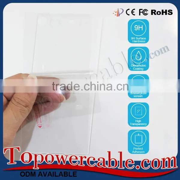 Manufacturing Perfect Quality Fiber Tempered Glass Screen Protector For Sony Xperia M5 photo-5