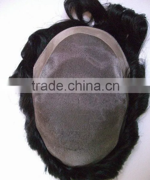 Wholesale Price Toupee for Men Natural Toupee for Black Men photo-6