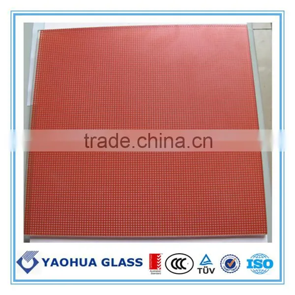 Ceramic Silkscreen Tempered Glass/splashback Glass Panel (EN12150 CCC) photo-3