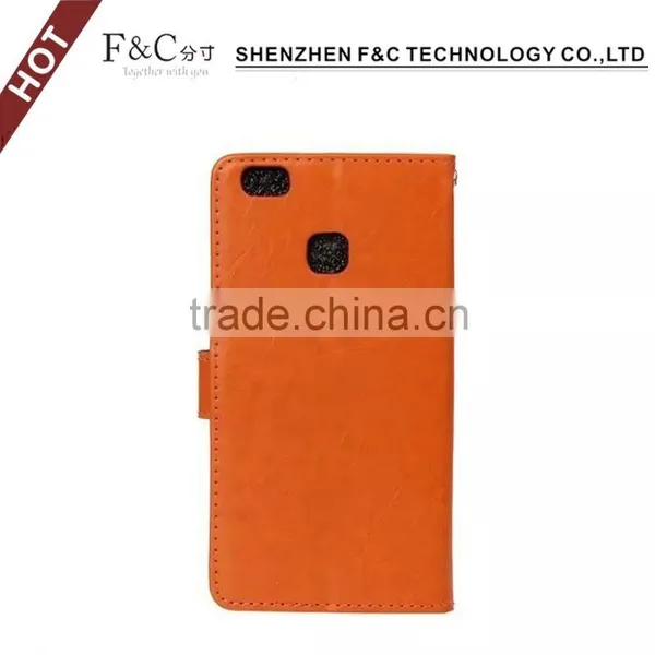 Flip Cover With Card Slots Case for Huawei p9 Book Style Case Cover photo-5