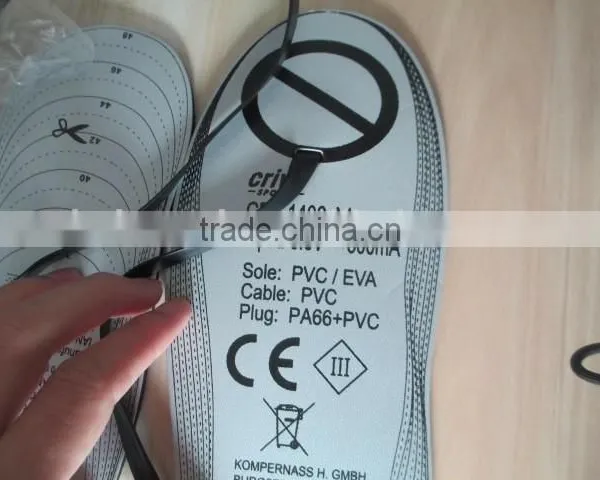 Electric Rechargeable Battery Heated Insoles photo-2