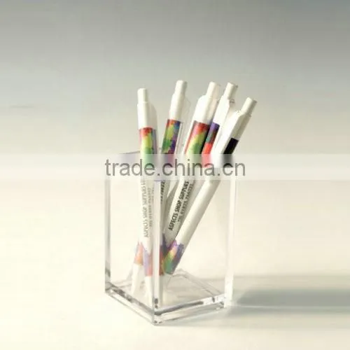 Simple Design Acrylic Pen Holder