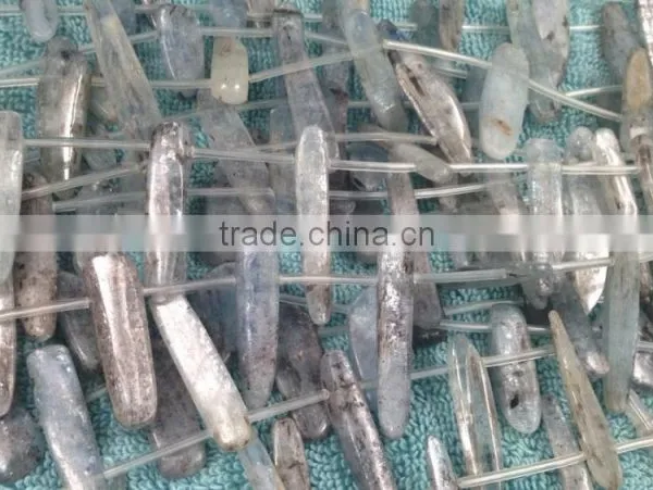 Natural Blue Kyanite Rough Gemstone Long Chips photo-2