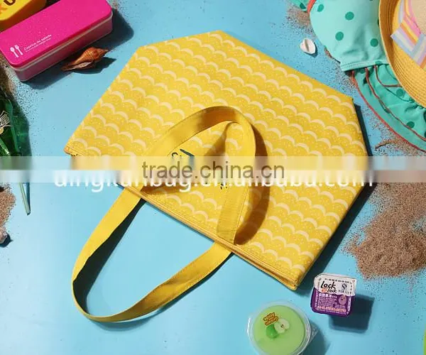 2015 Fashion Oxford Tote Cooler Bag For Food Picnic Bag photo-4