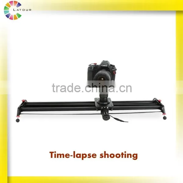 Top Sale Factory Cheapest Motorized Video Camera Slider 120cm With Timelapse Time Delay Controller photo-2