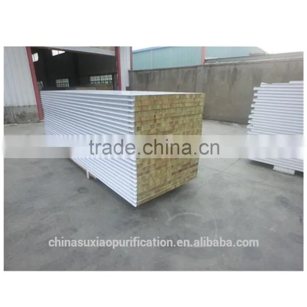 Fireproof Rock Wool Sandwich Choi Plate Roof Sheet