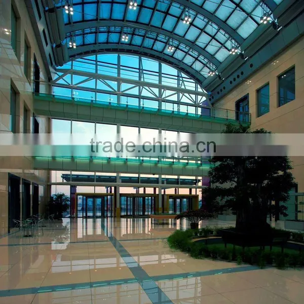 Steel Structure Tempered Glass