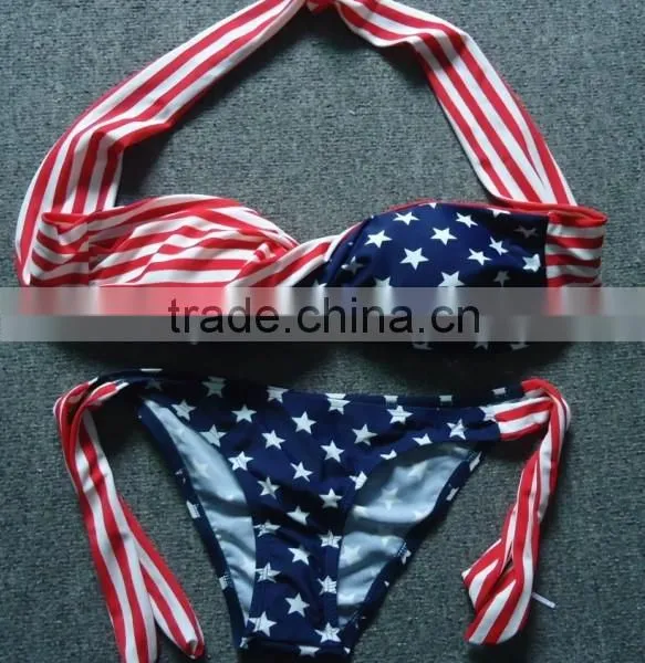 Hot Sexi Photo Image Twisted USA Girl Sexy Image Swimwear Swimsuit in Stock photo-4
