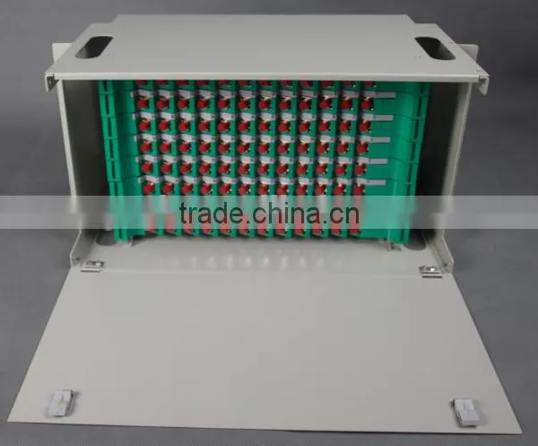 Best Fiber Optic Distribution Frame ODF With Adaptor For 12,24,48,72,96,144 Cores photo-5