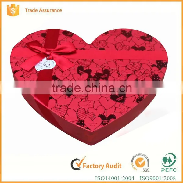 Fashion Heart Shape Paper Packing Gift Box Supplier's Choice photo-5