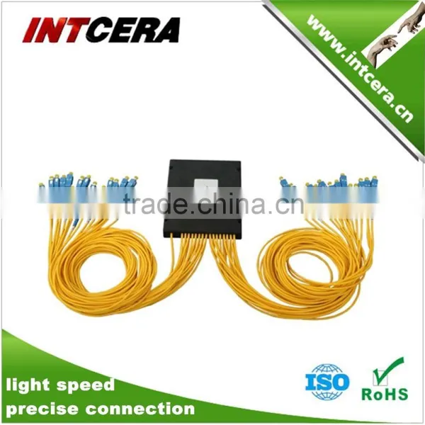 China Factory 1x32 1x64 Cassette/ABS BOX Type 2.0mm FTTH Passive PLC Splitter