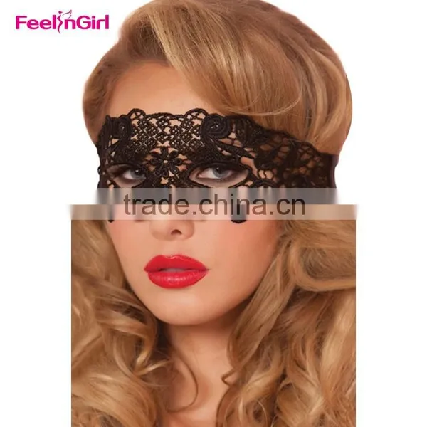 Wholesale Fashion Lace Halloween Party Mask photo-6