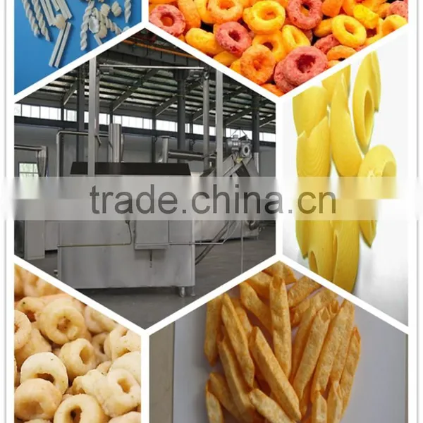 Hot Sale Stainless Steel Fried Pellet Chips Machine photo-2