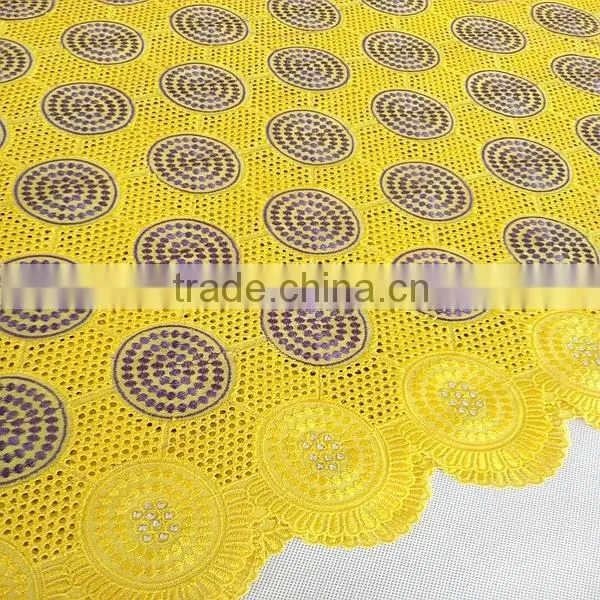 2016 Tops Sale Women Latest Swiss Lace Fabric Prices for Wholesale photo-3