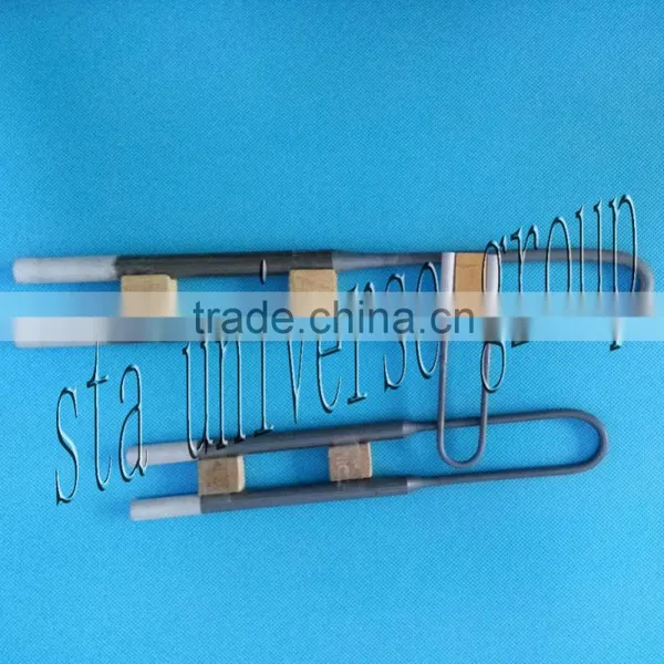 Molybdenum Disilicide Heating Element / MoSi2 Rods With Clamps photo-2
