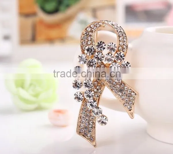 Rhinestone Scarf Buckle,Beaded Flower Brooch Pin,Wedding Invitation Crystal Brooch photo-4