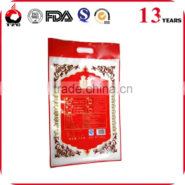 High Quality pp Woven Bag for 25kg 50kg Rice Packing Rice Bag Size photo-2