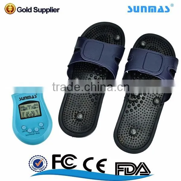 Sunmas Electric plastic Roller blood pressure slippers
