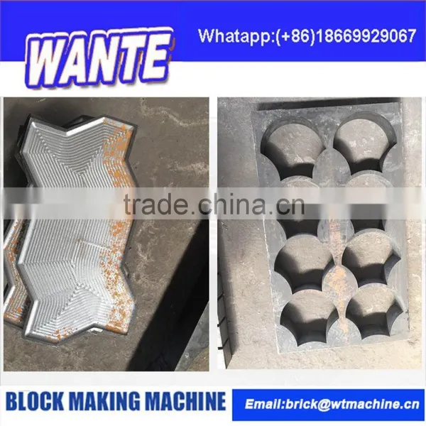 WANTE MACHINERY QT10-15 Russia Compressed Earth Brick Block Machine photo-5