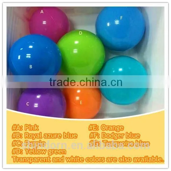 CE Certificate Small Plastic Pink Balls for Ball Pit photo-2